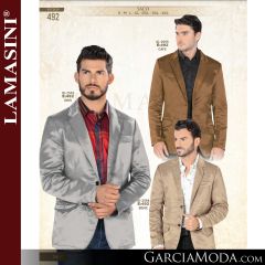 Pantalon Lamasini Western 492-Cafe-Gris-Beige