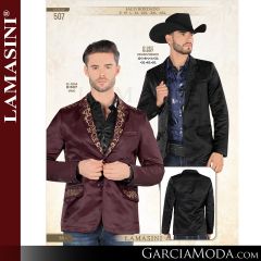 Saco Lamasini Western 507-Negro_Negro-Vino