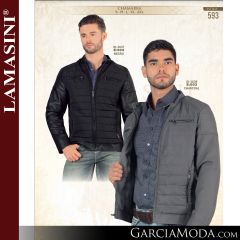 Chamara De Inverno Lamasini Western 593-Negro-Characoal