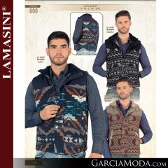 Chamara De Inverno Lamasini Western 600-Negro-Navy-Arena