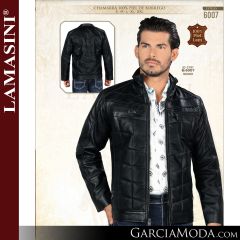 Chamara De Inverno Lamasini Western 6007-Negro