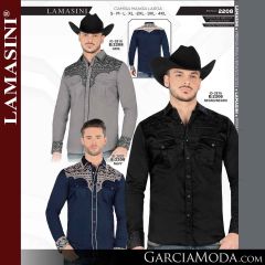 Camisa Vaquera Lamasini Jeans  1415 Olivo