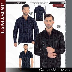 Camisa Vaquera Lamasini Jeans  1415 Olivo