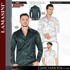 Camisa Vaquera Lamasini Jeans  1415 Olivo