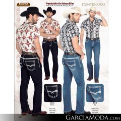 Pantalon Vaquero Centenario Western Wear 44844-Dark_Blue-44845-Blue