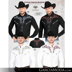 Camisa El General Western Wear 43113-Beige-Vino