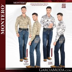 Chamarra Montero Western Wear 0835-Vino-Negro