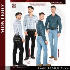 Chamarra Montero Western Wear 0835-Vino-Negro