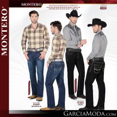 Chamarra Montero Western Wear 0835-Vino-Negro