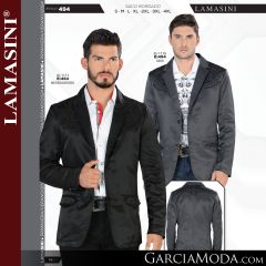 Saco Lamasini Western 494-Gris-Negro_Negro