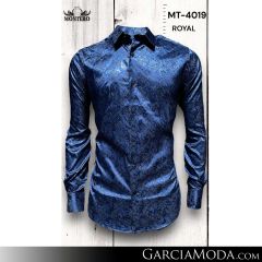 Camisa Vaquera Montero Western MT-4019-Royal