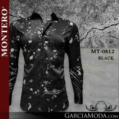 Camisa Vaquera Montero Western 0812-Black