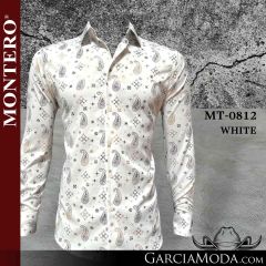 Camisa Vaquera Montero Western 0812-White