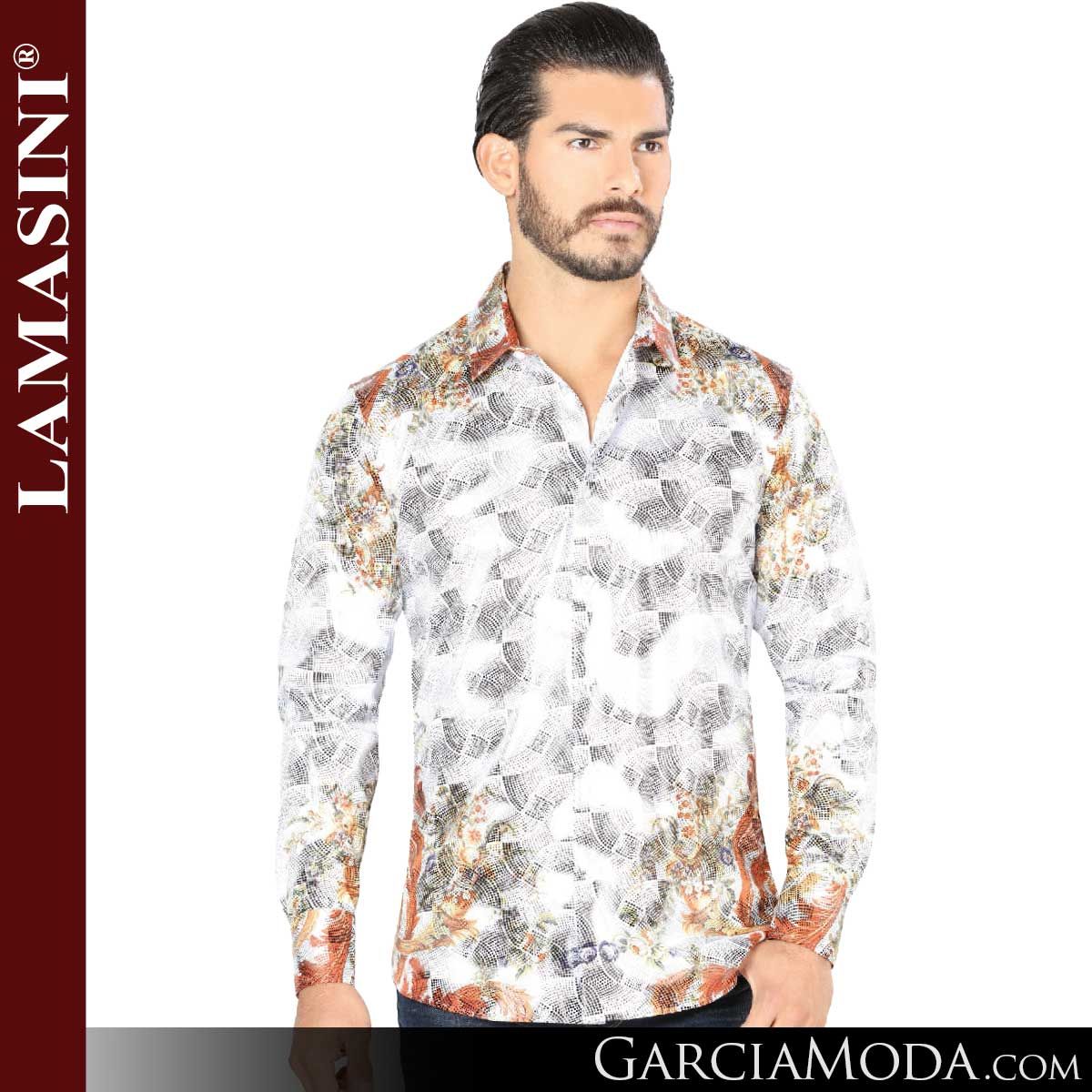 Camisa Vaquera Lamasini 4439 Blanco