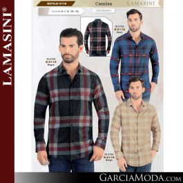 Camisa Montero Western 0118-Navy-Negro-Beige Western Wear, GarciaModa.com