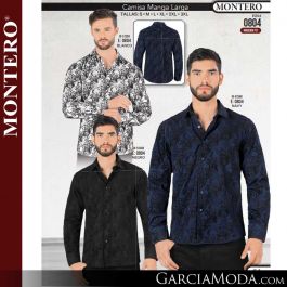 Saco Montero Western 0804-Blanco-Navy-Negro Western Wear, GarciaModa.com