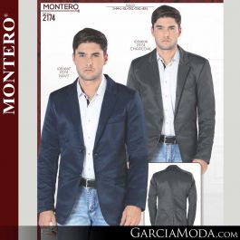 Saco Montero Western 2174-Characoal-Navy Western Wear, GarciaModa.com